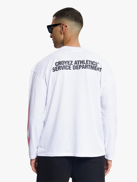 Croyez Croyez Service Dept Longsleeve - White
