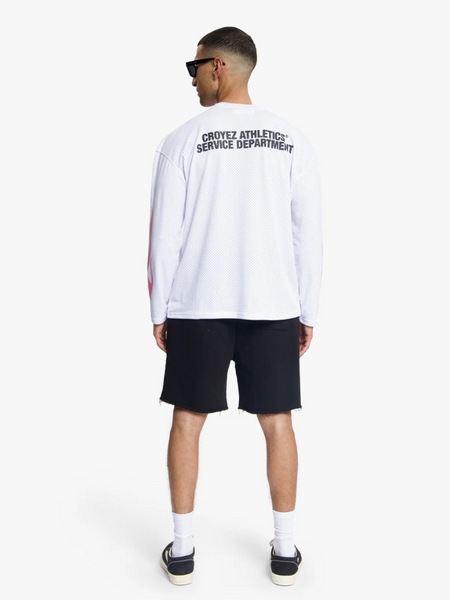 Croyez Croyez Service Dept Longsleeve - White