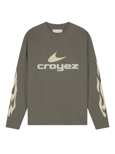 Croyez Croyez Service Dept Longsleeve - Washed Brown