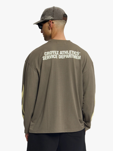 Croyez Croyez Service Dept Longsleeve - Washed Brown