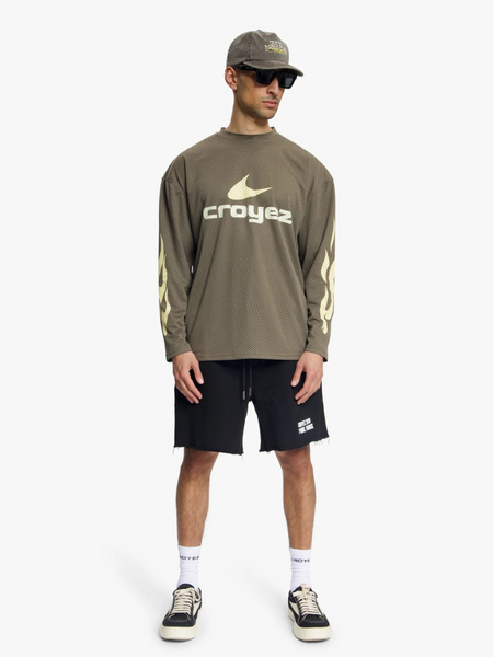 Croyez Croyez Service Dept Longsleeve - Washed Brown