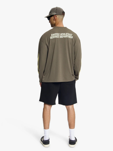 Croyez Croyez Service Dept Longsleeve - Washed Brown