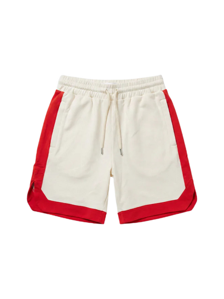 Croyez Croyez Jersey Sport Shorts - Off-White/Red