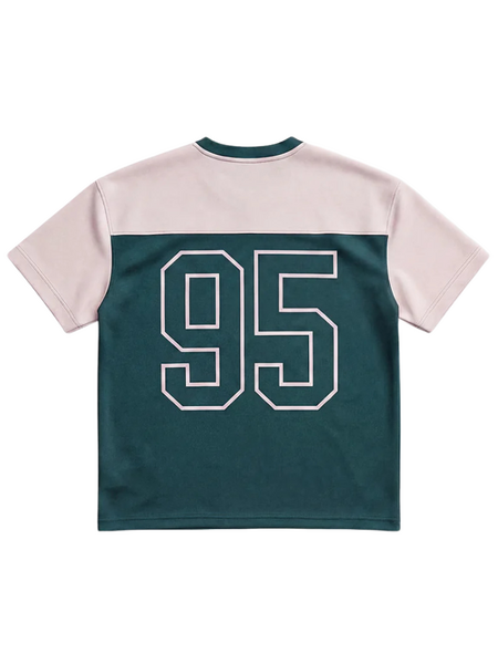 Croyez Croyez Women Jersey Sport T-Shirt - Dark Teal/Pink