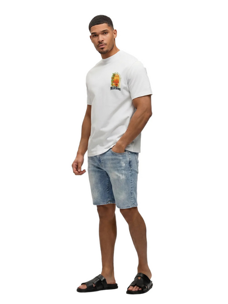 Malelions Malelions Yacht Window T-Shirt - White