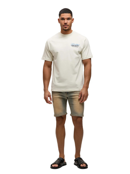 Malelions Malelions Society T-Shirt - Off-White