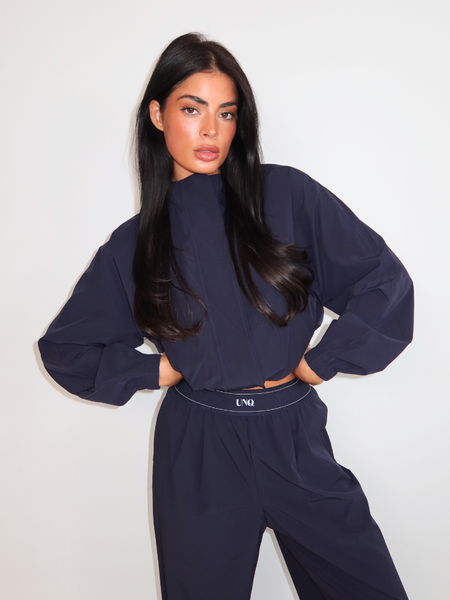 Unique The Label Gigi Jacket - Deep Dark Navy Unique The Label Unique The Label Gigi Jacket - Deep Dark Navy