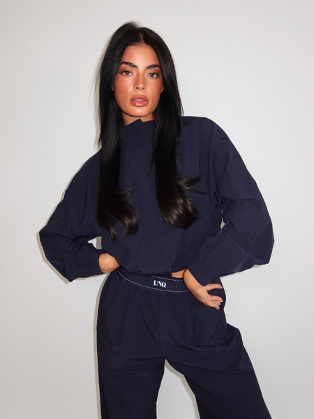 Unique The Label Gigi Jacket - Deep Dark Navy Unique The Label Unique The Label Gigi Jacket - Deep Dark Navy