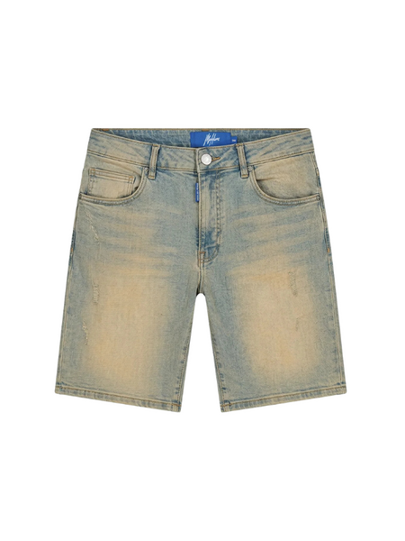 Malelions Malelions Washed Denim Shorts - Sand Washed