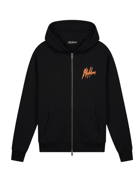 Malelions Malelions Signature Drip Zip Hoodie - Black