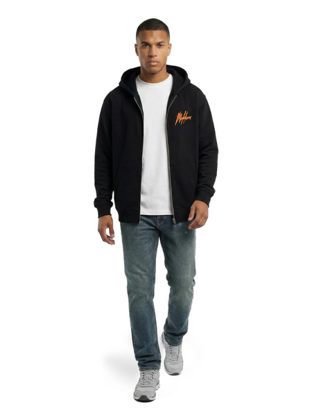 Malelions Malelions Signature Drip Zip Hoodie - Black