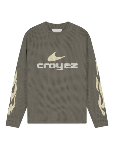 Croyez Women Service Dept Longsleeve - Washed Brown