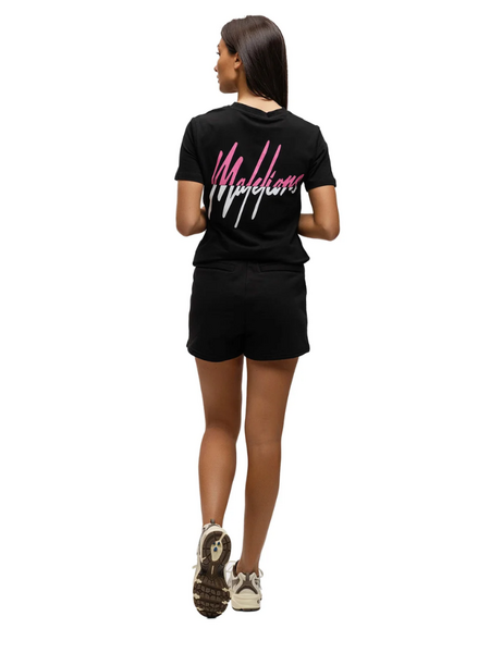 Malelions Women Kiki Shorts - Black Malelions Malelions Women Kiki Shorts - Black