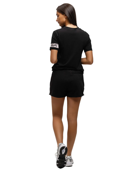 Malelions Women Captain Shorts - Black Malelions Malelions Women Captain Shorts - Black