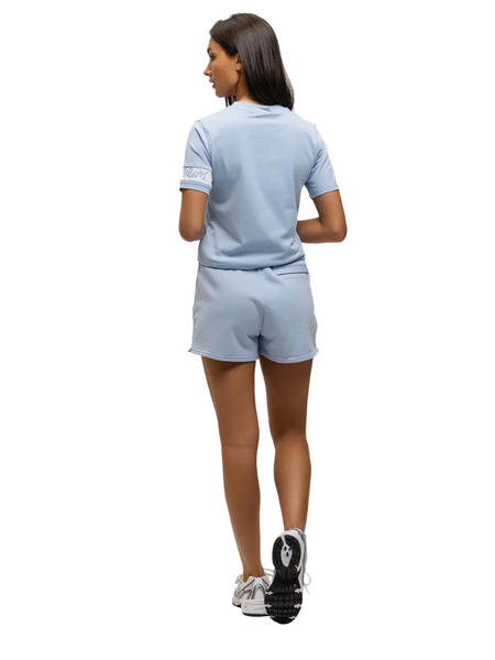 Malelions Women Captain Shorts - Sea Blue Malelions Malelions Women Captain Shorts - Sea Blue