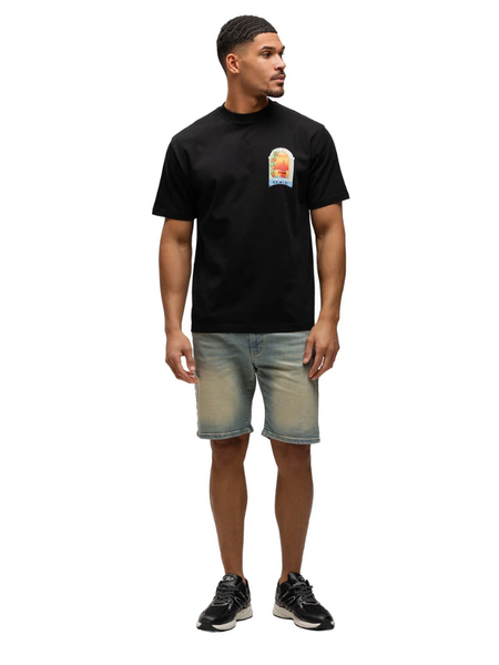 Malelions Yacht Window T-Shirt - Black Malelions Malelions Yacht Window T-Shirt - Black