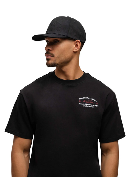 Malelions Marina Baseball Cap - Black/Black