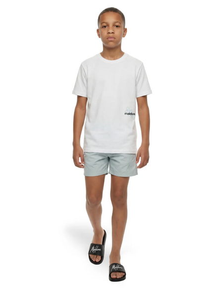 Malelions Kids Relaxed Botanical T- Shirt - White Malelions Malelions Kids Relaxed Botanical T- Shirt - White