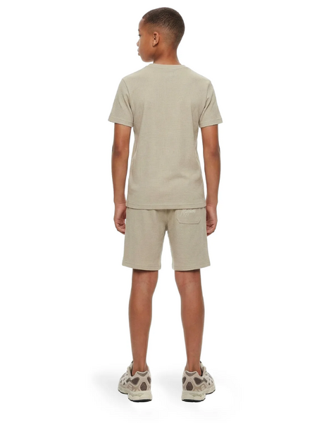 Malelions Malelions Kids Waffle T-Shirt - Cream