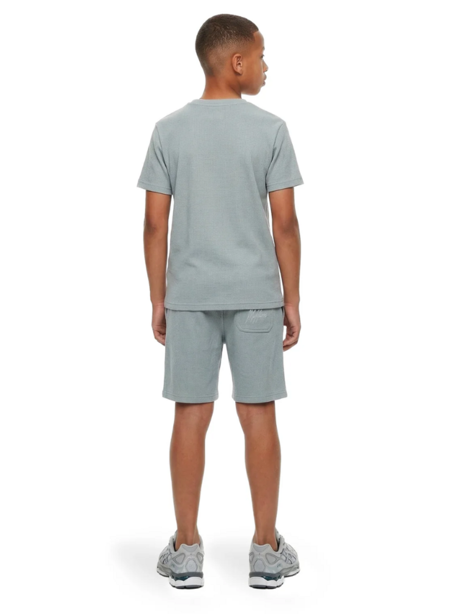 Malelions Malelions Kids Waffle Combi-Set - Ocean Grey