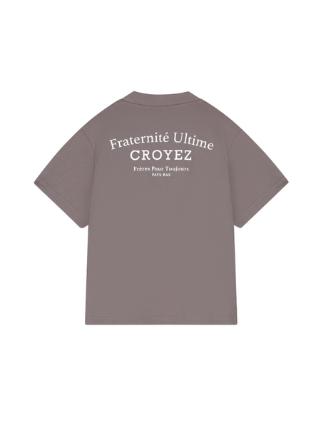 Croyez Mini Fraternité T-Shirt - Brown