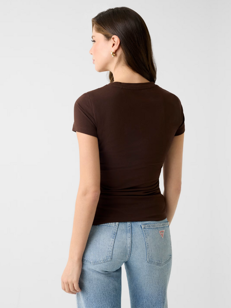 Guess Guess SS CN Zebra Triangle - Regal Brown