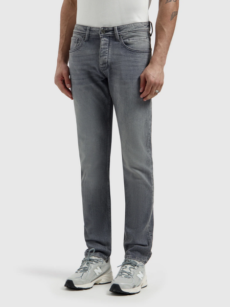 Pure Path Pure Path The Ryan Slim Fit Jeans - Denim Mid Grey