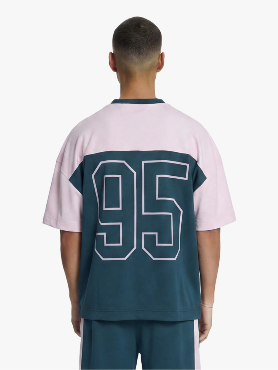 Croyez Jersey Sport Combi-set - Dark Teal/Pink Croyez Croyez Jersey Sport Combi-set - Dark Teal/Pink
