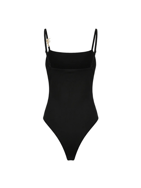 Malelions Malelions Women Charm Bodysuit - Black