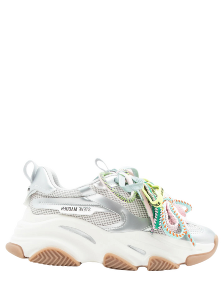 Steve Madden Steve Madden Pryce-Sml Sneaker - Sil Multi