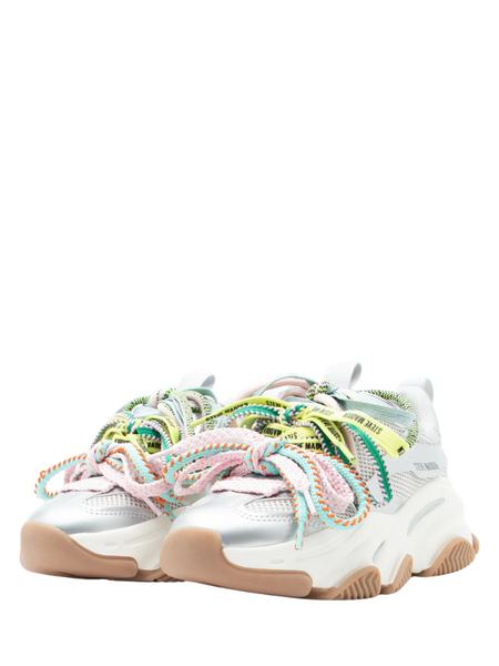 Steve Madden Steve Madden Pryce-Sml Sneaker - Sil Multi