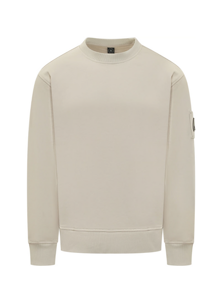 Moose Knuckles Men Dalon Crew  - Alabaster