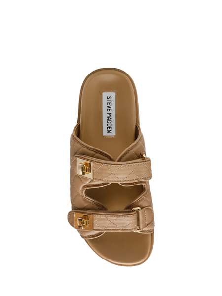 Steve Madden Steve Madden Schmona-CN Sandal - Tan Leather