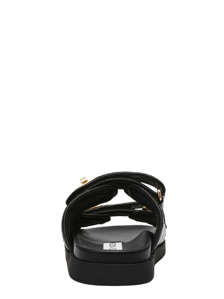 Steve Madden Steve Madden Schmona-CN Sandal - Black Leather