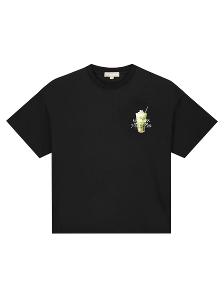 Malelions Malelions Women Barista Lounge Oversized T-Shirt - Black