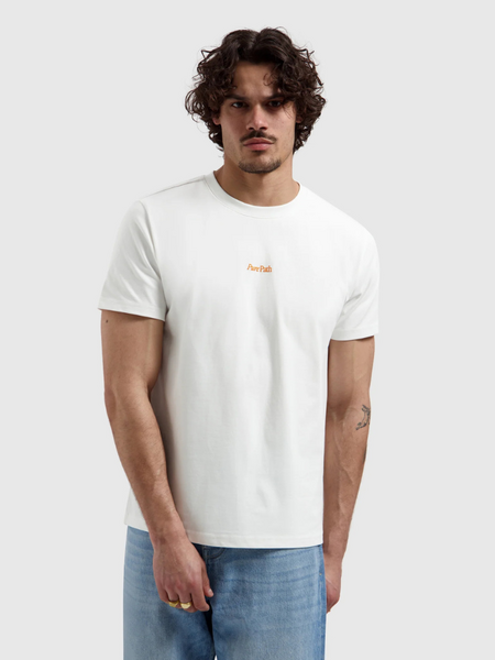 Pure Path Pure Path Bold Emblem T-Shirt - Off White