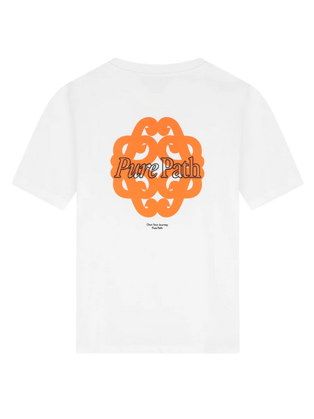 Pure Path Pure Path Bold Emblem T-Shirt - Off White
