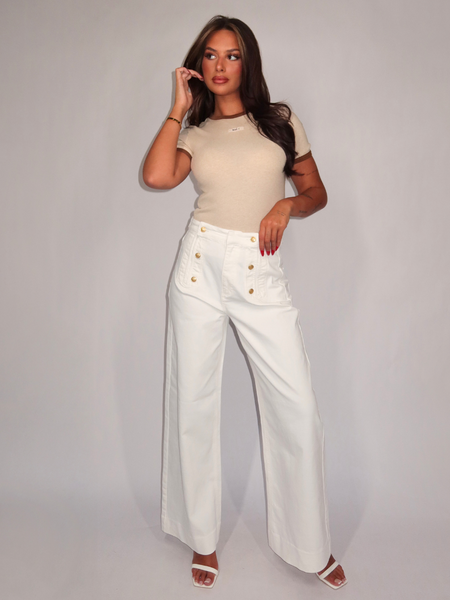 Josh V Rumo Jeans - Light Ecru Josh V Josh V Rumo Jeans - Light Ecru