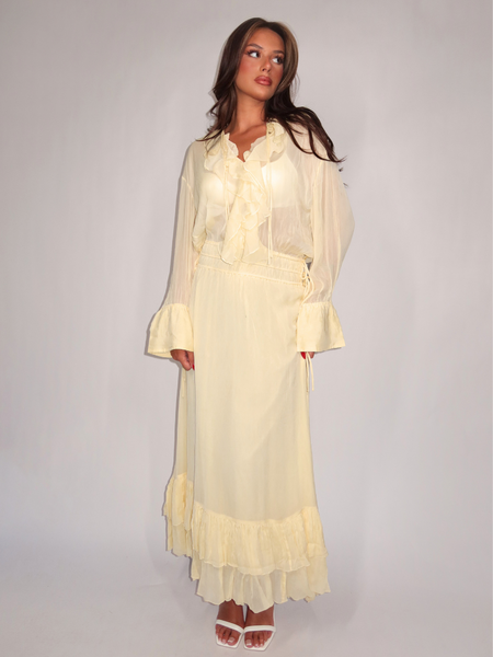 Josh V Gisele Dress - Butter Yellow Josh V Josh V Gisele Dress - Butter Yellow
