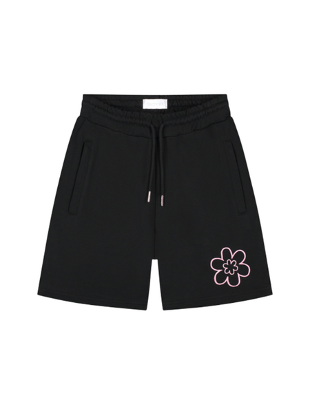 Croyez Contour De La Fleur Shorts - Black