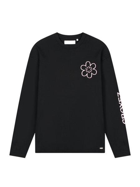 Croyez Contour De La Fleur Longsleeve - Black
