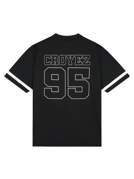 Croyez Mesh Jersey - Black