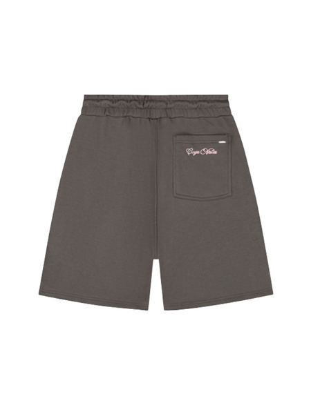 Croyez Croyez Contour De La Fleur Shorts - Washed Brown