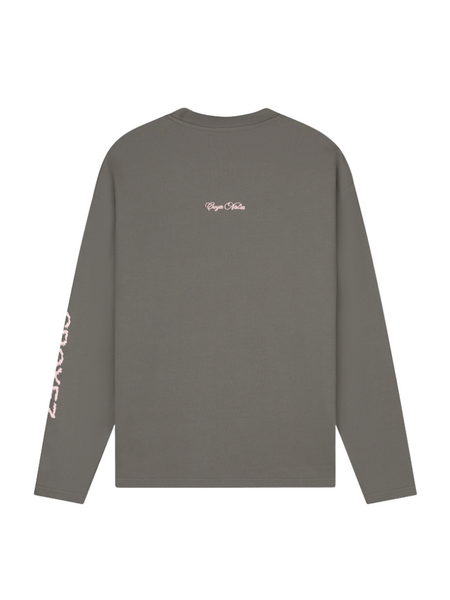 Croyez Croyez Contour De La Fleur Longsleeve - Washed Brown