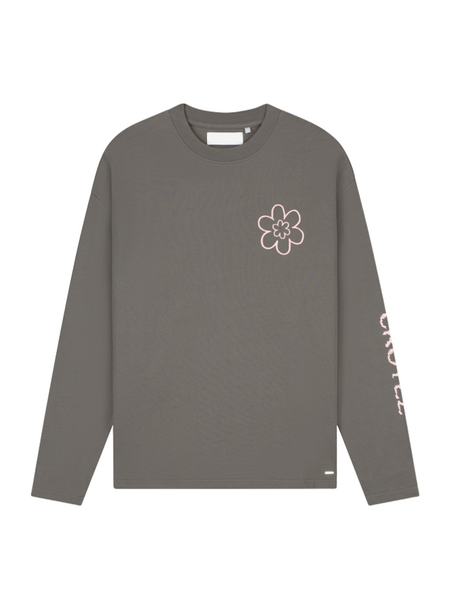 Croyez Contour De La Fleur Longsleeve - Washed Brown