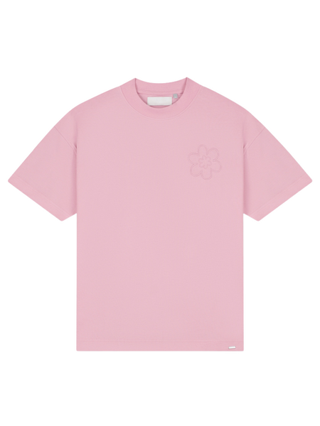Croyez Contour De La Fleur T-Shirt - Pink