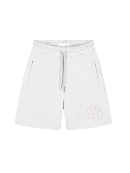 Croyez Croyez Contour De La Fleur Shorts - Light Grey