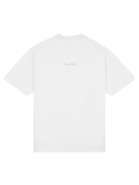 Croyez Croyez Contour De La Fleur T-Shirt - Light Grey