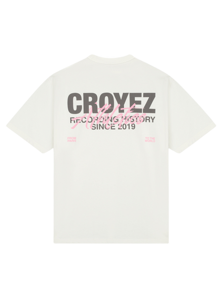 Croyez Croyez Athletics T-Shirt - Cream