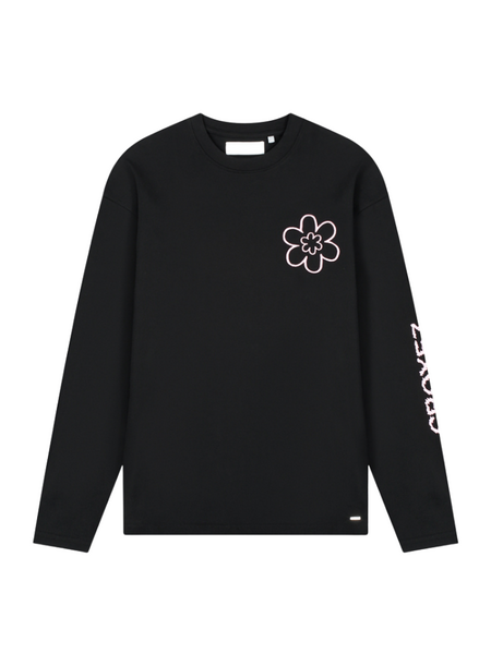 Croyez Women Contour De La Fleur Longsleeve - Black
